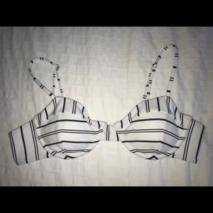 Striped Bikini Top😍